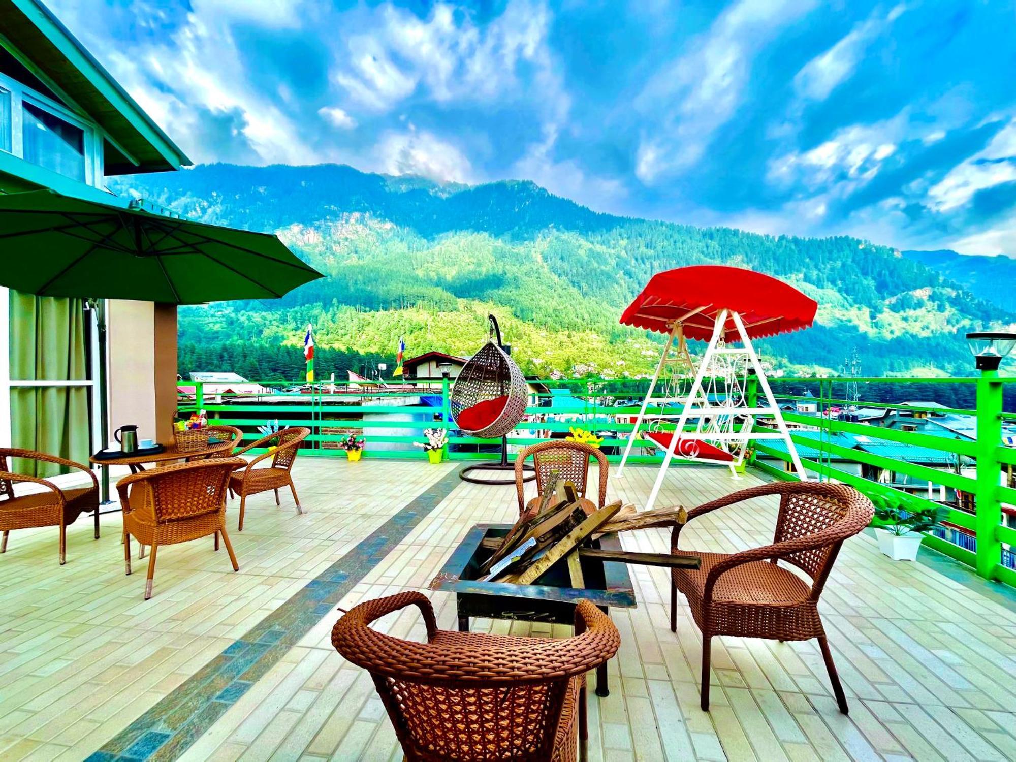 Vista Resort, Manali - ! Near Mall Road !! Hot & Cold Ac Rooms !! Best Selling !! Big Parking !! Luxury Collection !! Open Terrace !! Lift !! Playing Zone !! Property Of The Year ! Exterior foto